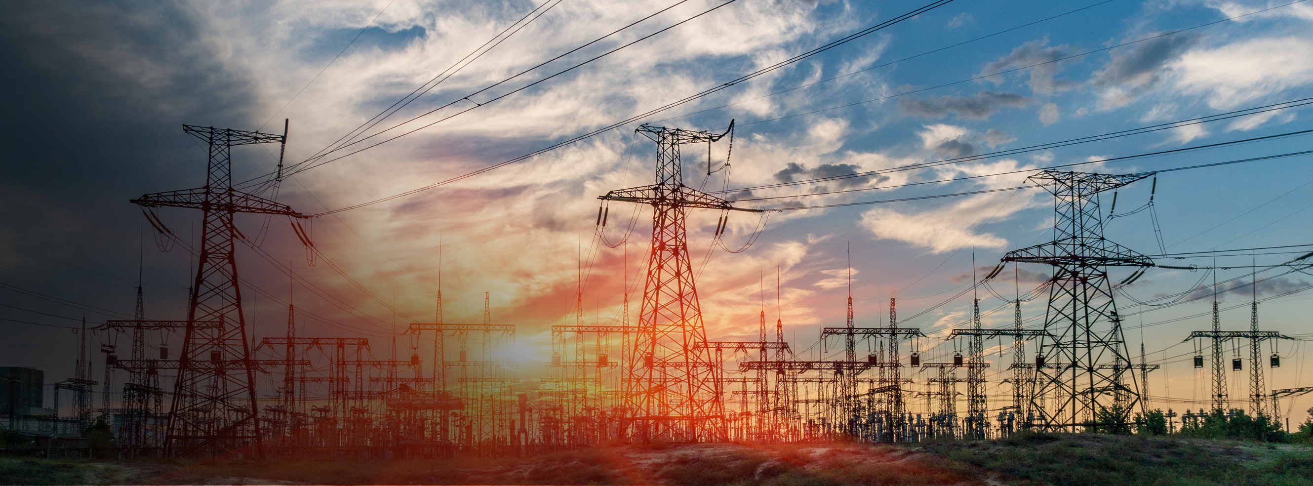 Electrical power grid.