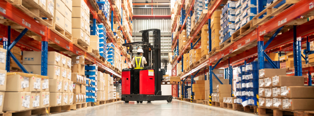 Warehouse floor.