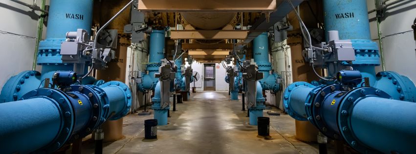 Water filtration system.